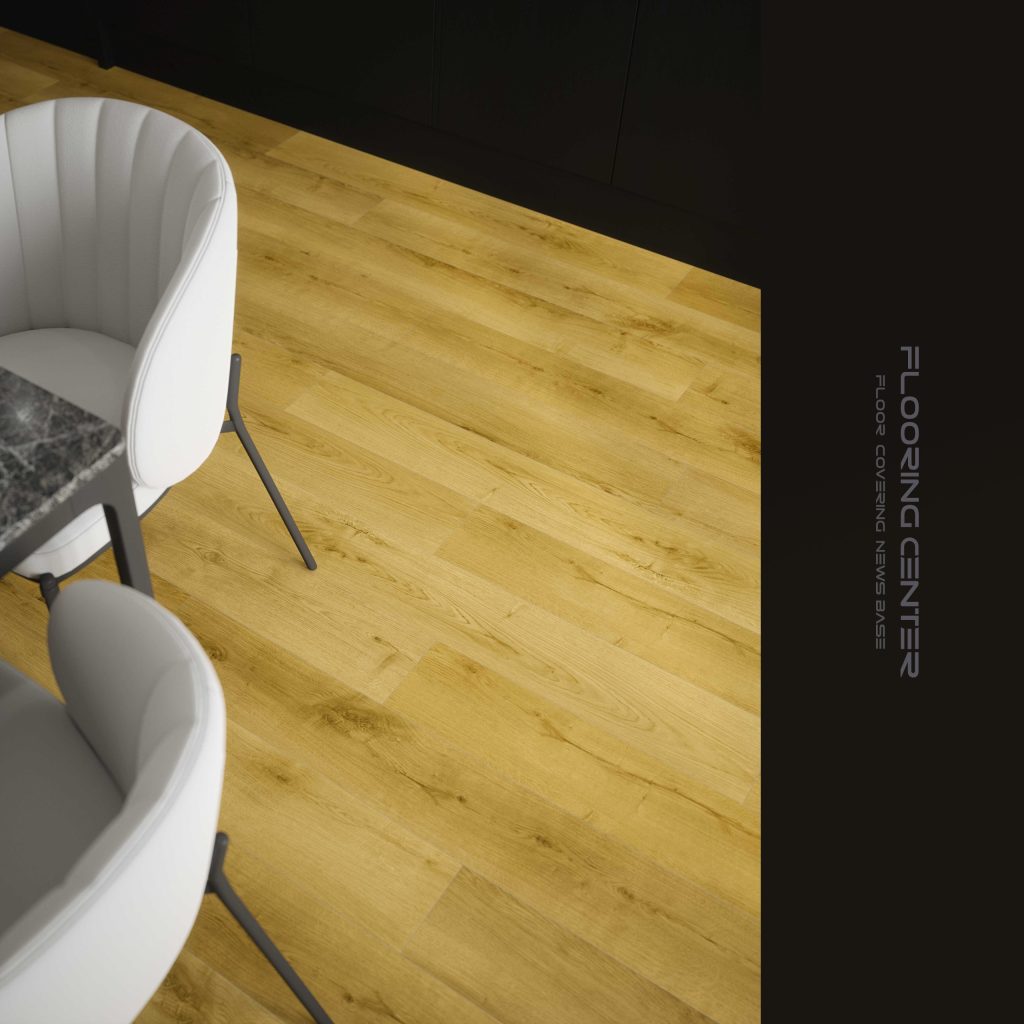 yellow laminate flooring