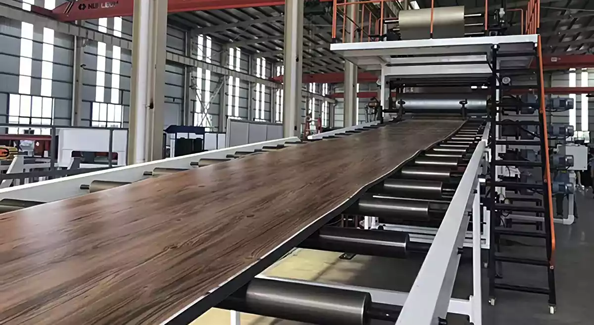 خط تولید کفپوش PVC