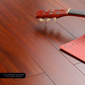 red laminate parquet