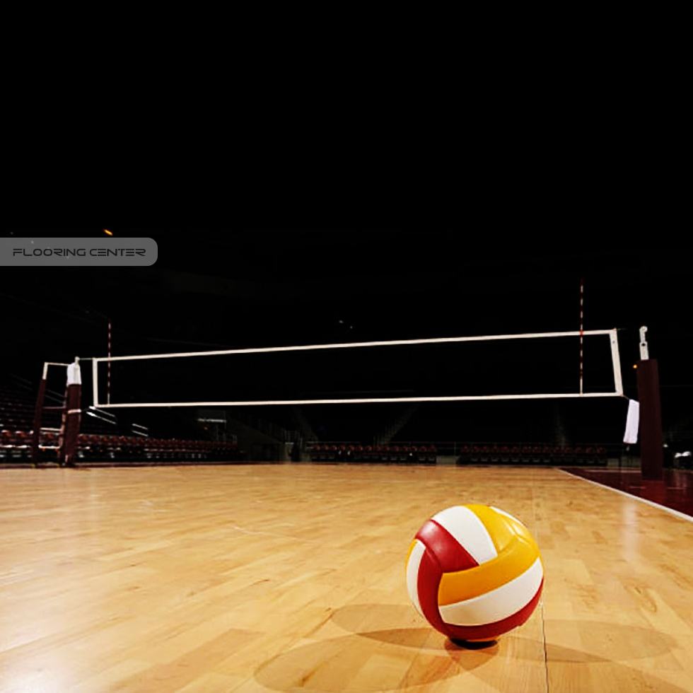 کفپوش سالن والیبال volleyball hall flooring