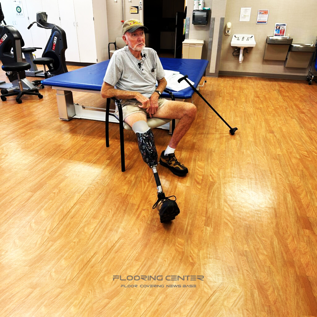 کفپوش سالن جانبازان و معلولین veterans victims flooring