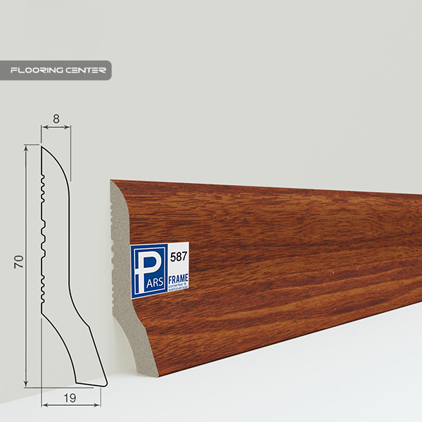 قرنیز 7 سانت PVC