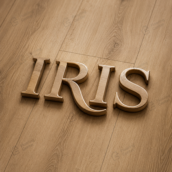 پارکت لمینت آیریس IRIS با طرح چوب طبیعی، مقاوم در برابر سایش و مناسب فضاهای مسکونی و اداری