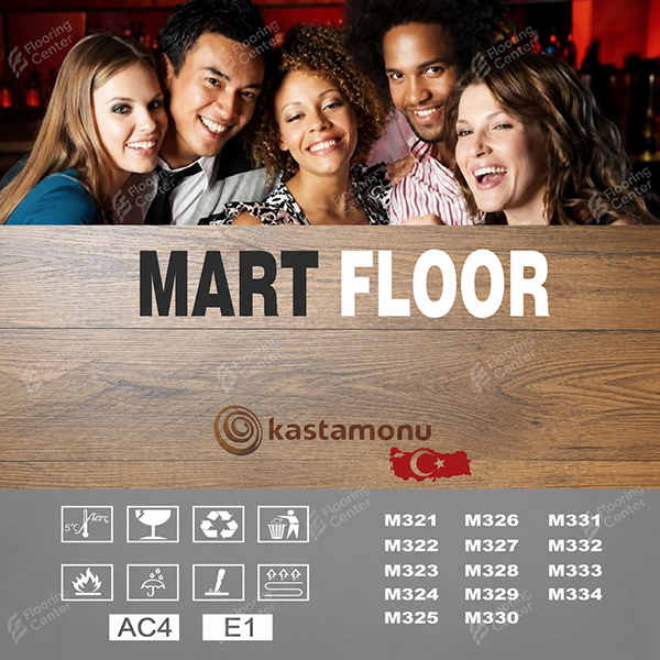 پارکت لمینت مارت فلور MART FLOOR با طراحی طبیعی چوب