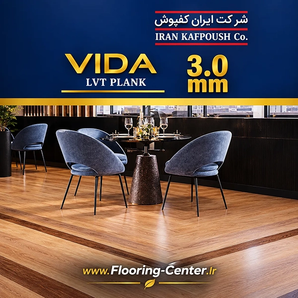 میز کار حرفه‌ای تاشو نصب کاغذ دیواری